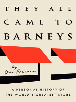 cover image of They All Came to Barneys